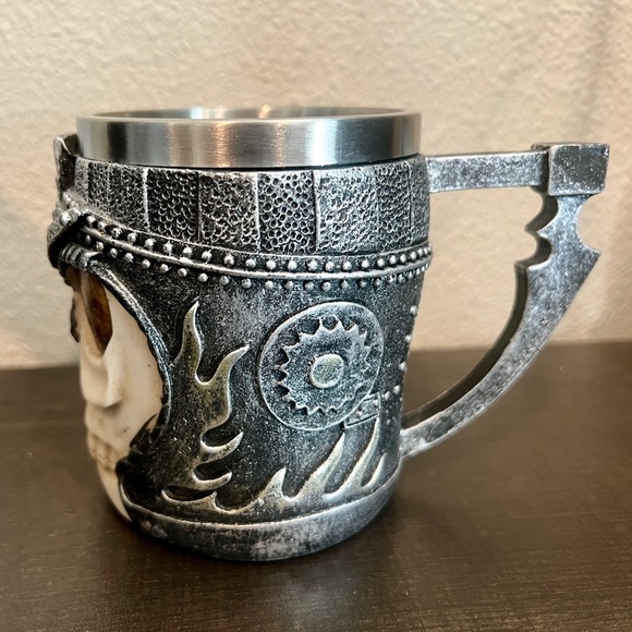 Skull Stein mug cup NEW! Halloween - Picture 5 of 7